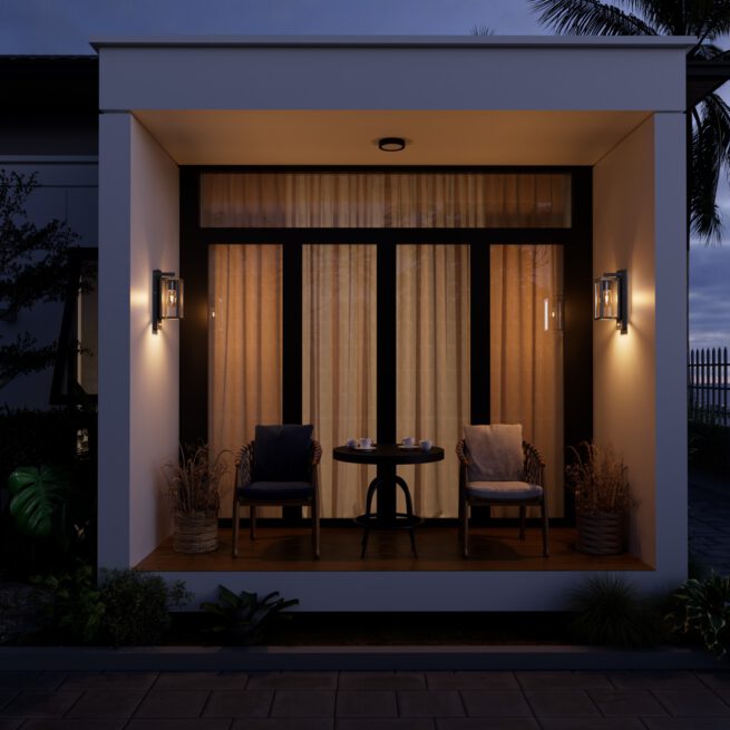 Wandleuchte Typ 5186 Milieu