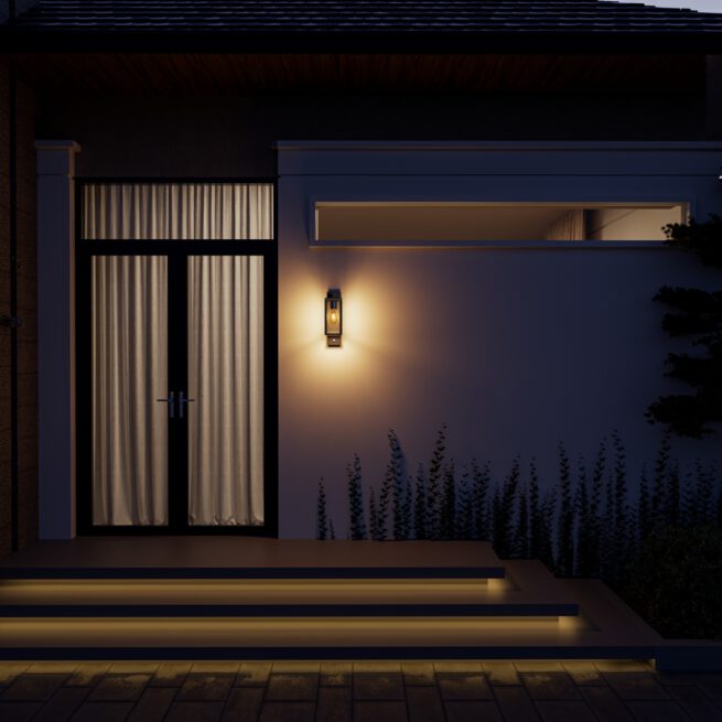 Wandleuchte Typ 5186 Milieu